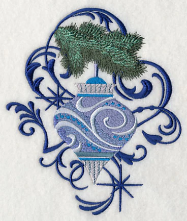Blue Christmas Ornament and Echo 3 - Image 2