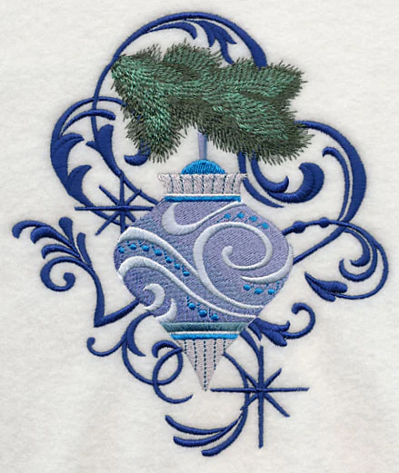 Blue Christmas Ornament and Echo 3 - Image 5