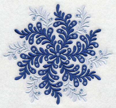 Blue Fern Medallion 1 - Image 3