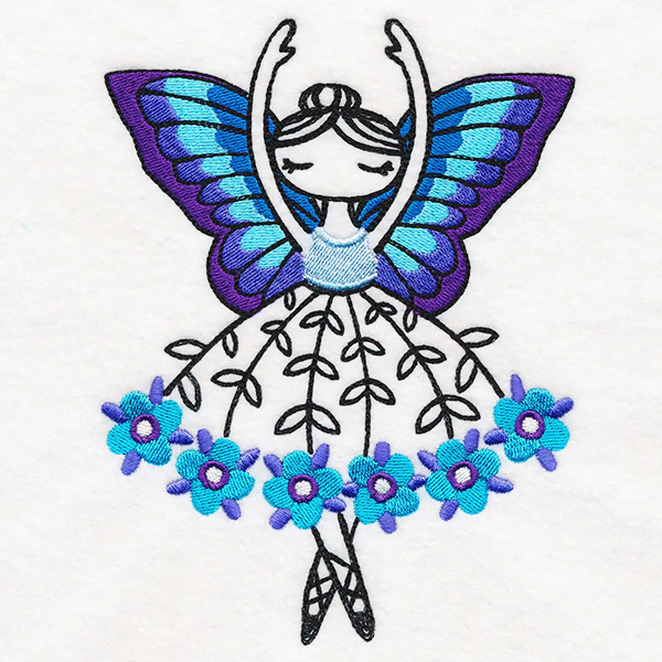 Blue Morpho Butterfly Ballerina - Image 2