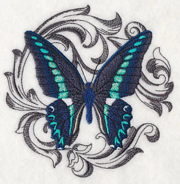 Blue Triangle with Baroque Background - Image 4