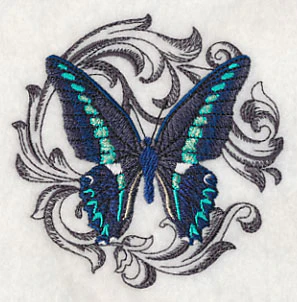 Blue Triangle with Baroque Background - Image 5