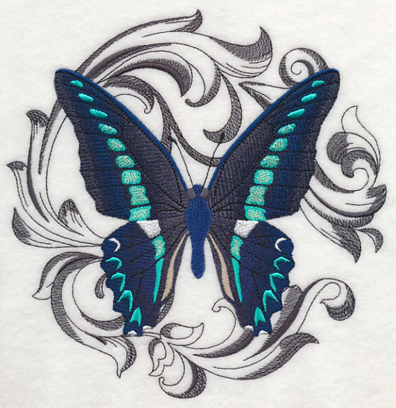 Blue Triangle with Baroque Background - Image 6