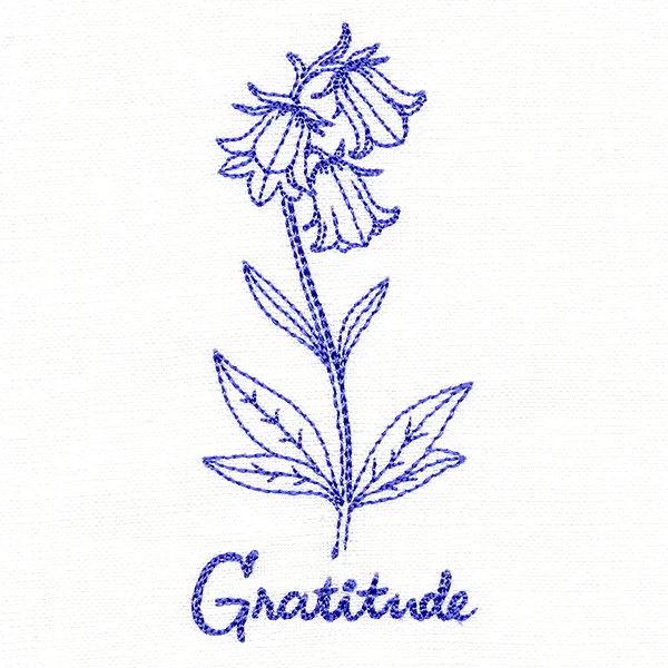 Bluebells of Gratitude (Vintage) - Image 2