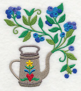 Blueberries and Watering Can - Image 4