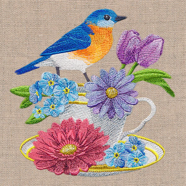Bluebird and Blooming Tea - Image 3