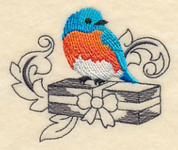 Bluebird and Gift - Image 3