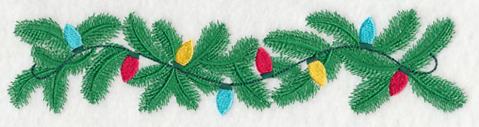 Bluebird Holly-Dazzle Border