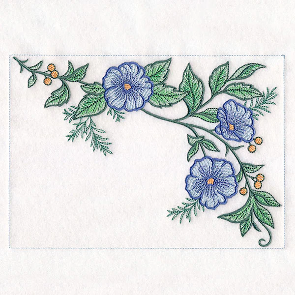 Bluebird & Morning Glory Corner 3 - Image 3