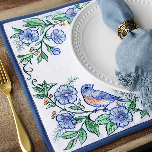 Bluebird & Morning Glory Corner 4 - Image 3