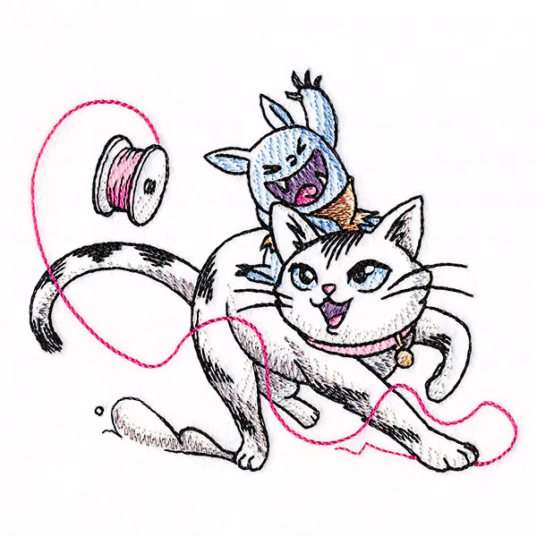 Bobblin of the Month - Cat Rodeo - Image 7