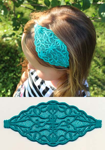 Bohemian Beauty Headband (Lace) - Image 2