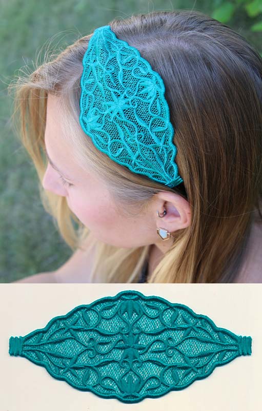 Bohemian Beauty Headband (Lace) - Image 3
