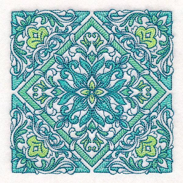 Bohemian Flourish Square - Image 7