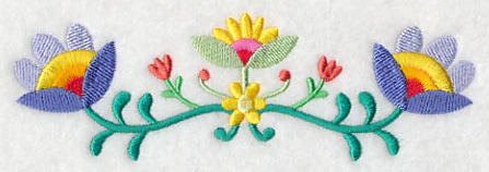Bohemian Flower Frenzy Border - Image 5