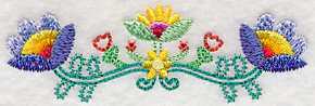 Bohemian Flower Frenzy Border (Vintage) - Image 5