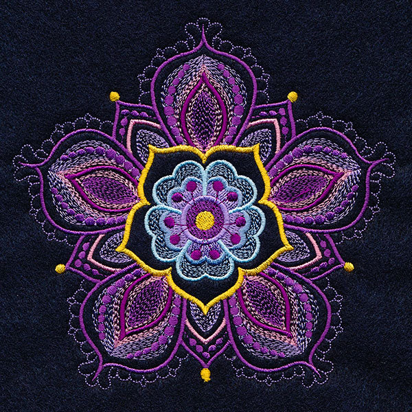 Bohemian Kaleidoscope Flower - Image 3