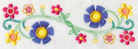 Bohemian Rhapsody Flower Border (Vintage) - Image 6