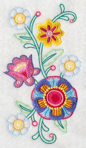 Bohemian Rhapsody Flower Spray (Vintage) - Image 4