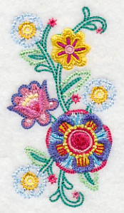 Bohemian Rhapsody Flower Spray (Vintage) - Image 5
