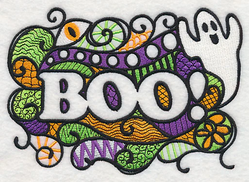 Boo! (Blackwork) - Image 3
