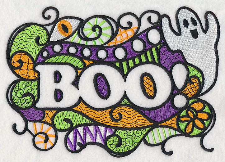 Boo! (Blackwork) - Image 4