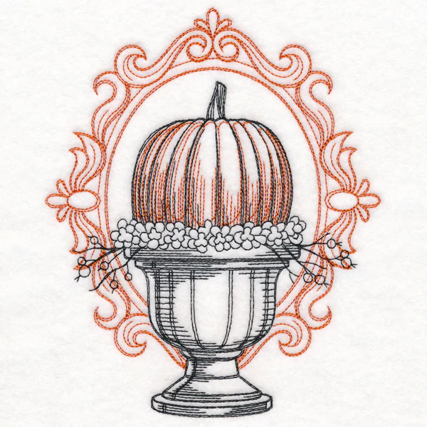 Boo-tiful Halloween - Pumpkin and Urn - Image 3