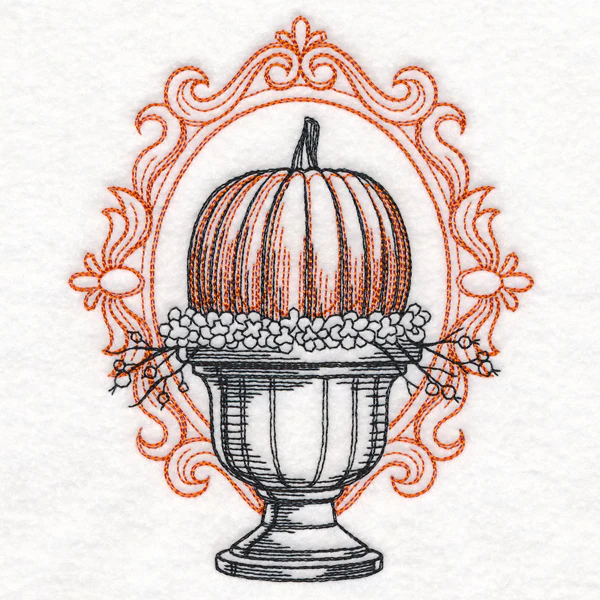 Boo-tiful Halloween - Pumpkin and Urn - Image 4
