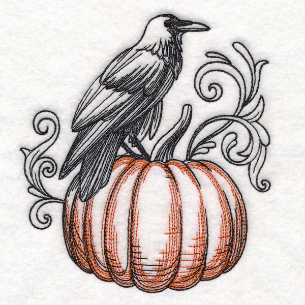 Boo-tiful Halloween - Raven and Pumpkin - Image 4