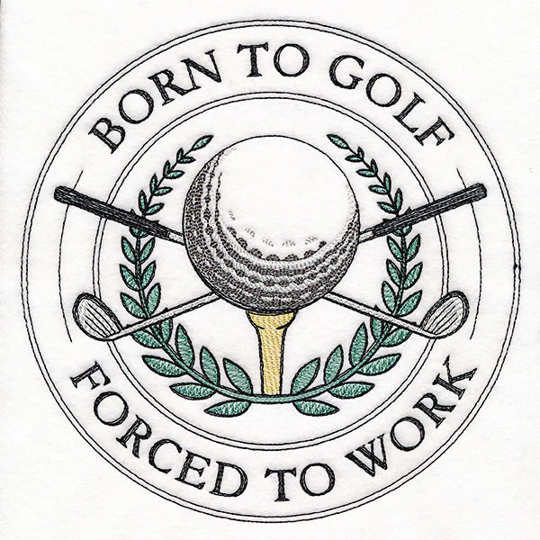 Born to Golf Stamp - Image 10