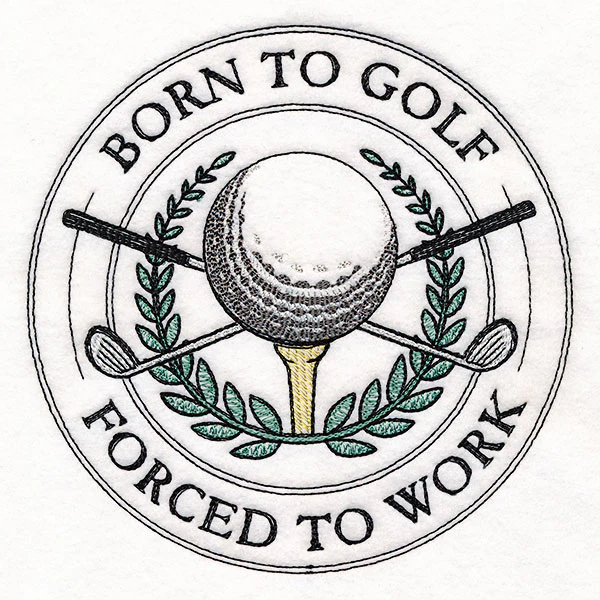 Born to Golf Stamp - Image 5