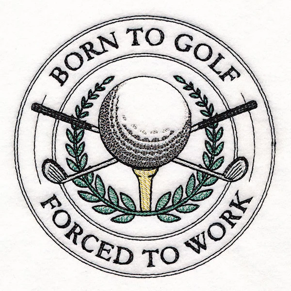 Born to Golf Stamp - Image 7