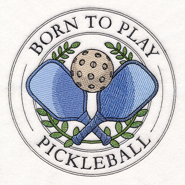 Born to Play Pickleball Stamp - Image 5