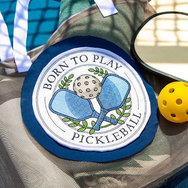 Born to Play Pickleball Stamp - Image 7