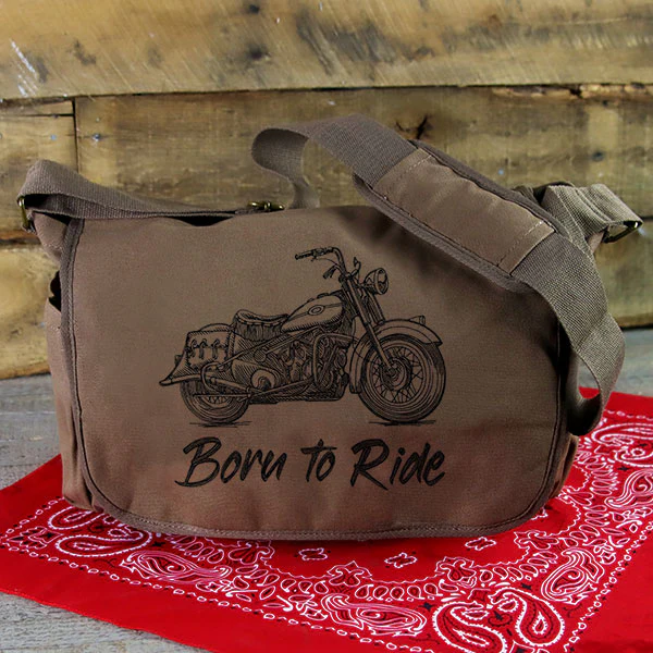 Born to Ride Motorcycle Etching - Image 2