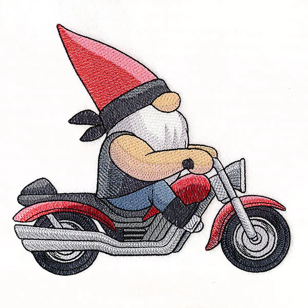 Born to Ride Motorcycle Gnome