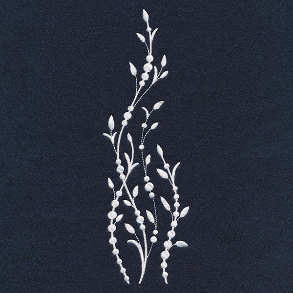 Botanical Delights Tall Border (Whitework) - Image 3