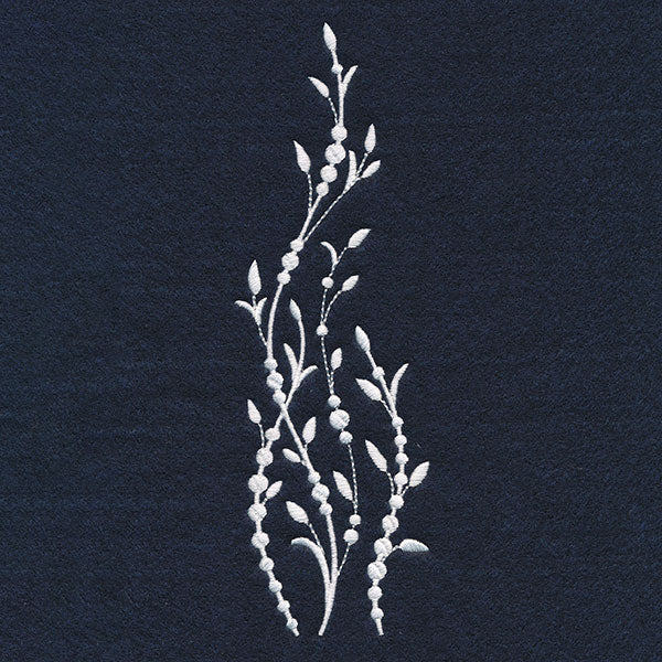 Botanical Delights Tall Border (Whitework) - Image 5