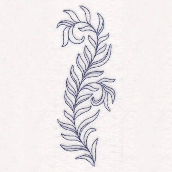 Botanical Treasures - Leafy Stem (Vintage) - Image 3