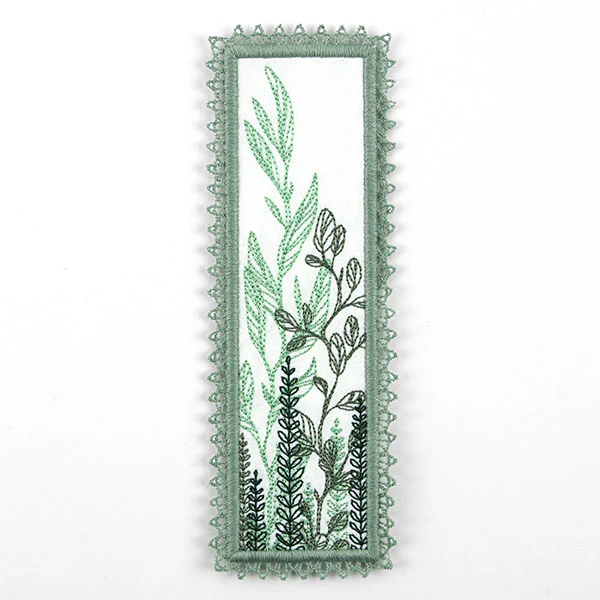 Botanicals in Spring Bookmark (In-the-Hoop)