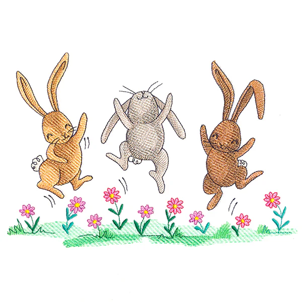 Bouncing Spring Bunnies - Image 3