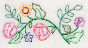 Bountiful Blooms Border (Vintage) - Image 5