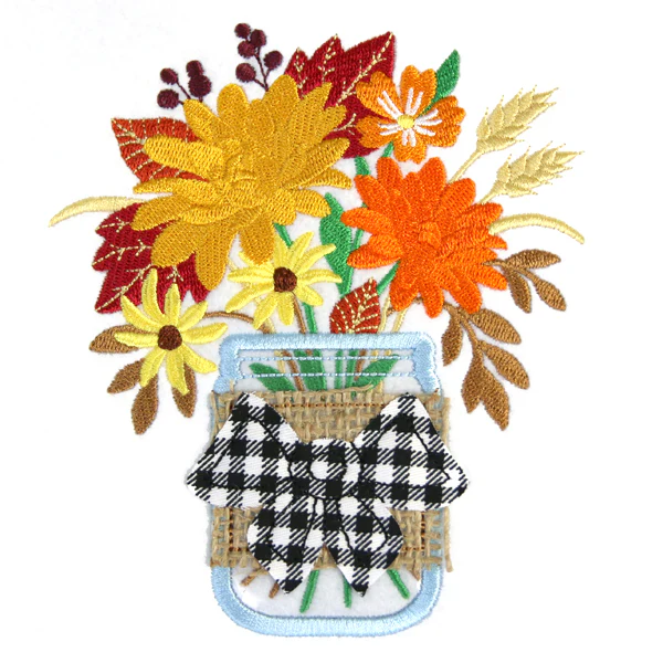 Bountiful Harvest Bouquet (Vinyl Applique) - Image 3