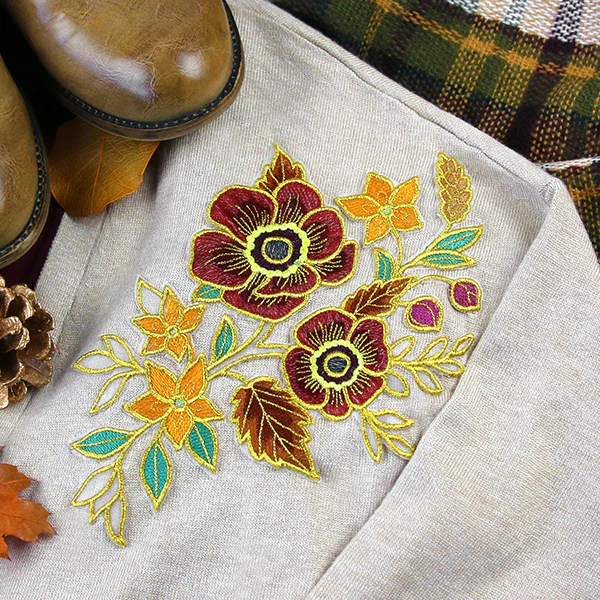 Bouquet of Sparkling Fall Blooms - Image 9