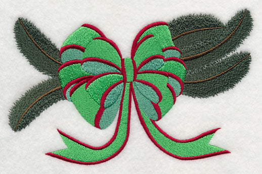 Bow on Pine Bough