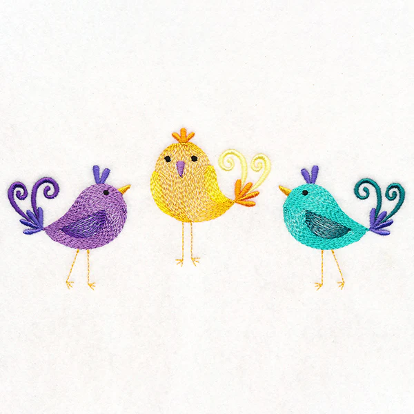 Bright and Breezy Birds Trio - Image 3