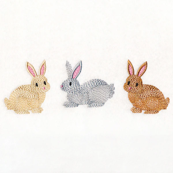 Bright and Breezy Bunnies Trio - Image 4
