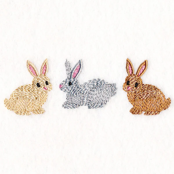 Bright and Breezy Bunnies Trio - Image 5
