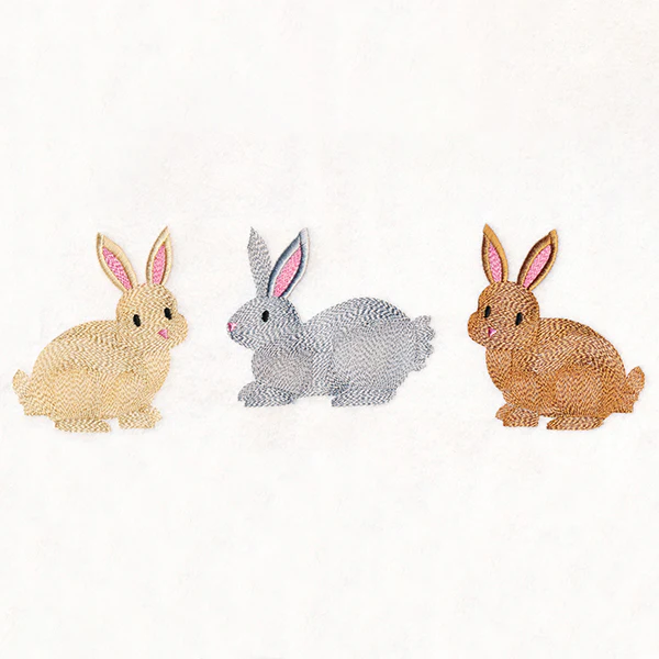Bright and Breezy Bunnies Trio - Image 6