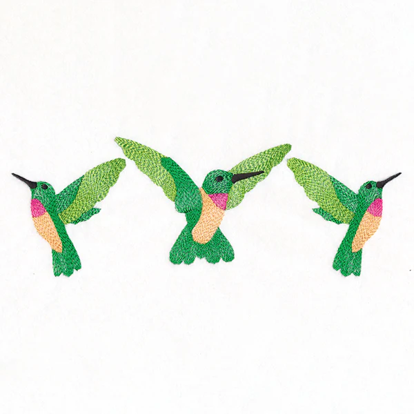 Bright and Breezy Hummingbirds Trio - Image 2